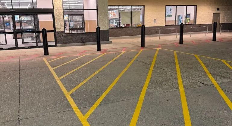 Is Parking Lot Striping Removal Effective For Existing Stripes?
