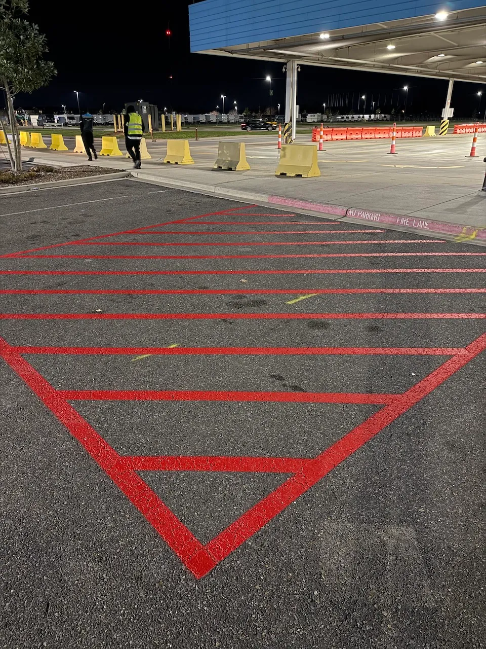 What Are The Common Colors for Parking Lot Paint Striping